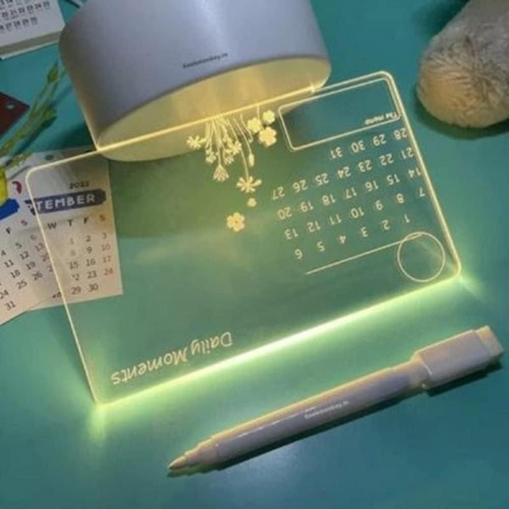 mini Writing Board with Pen and Light