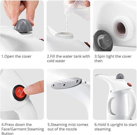 Iron Brush for Home / Facial Vapor Steamer