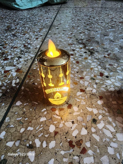 Moving Flame LED Light for Mandir
