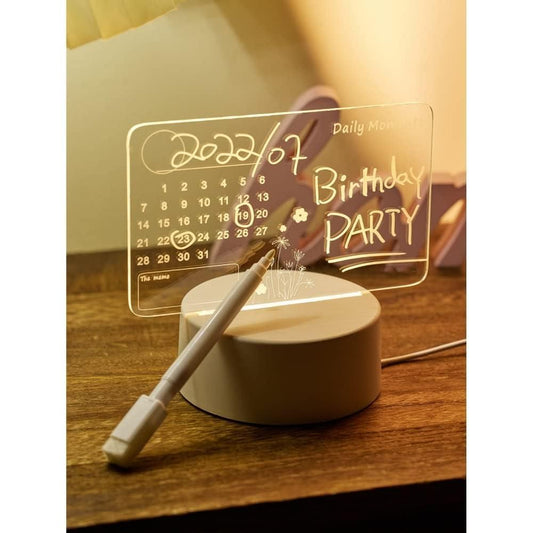 mini Writing Board with Pen and Light
